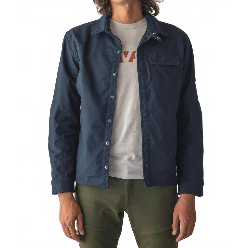 NEW LIVSN forager classic canvas jacket in navy
